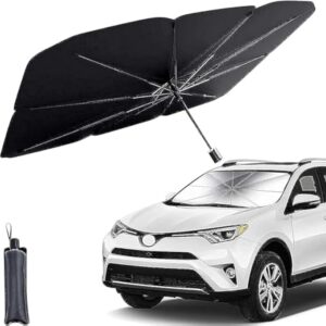 Car Windshield Sun Shade UV Rays and Heat Sun Visor Protector Foldable Reflector Umbrella brella Shield