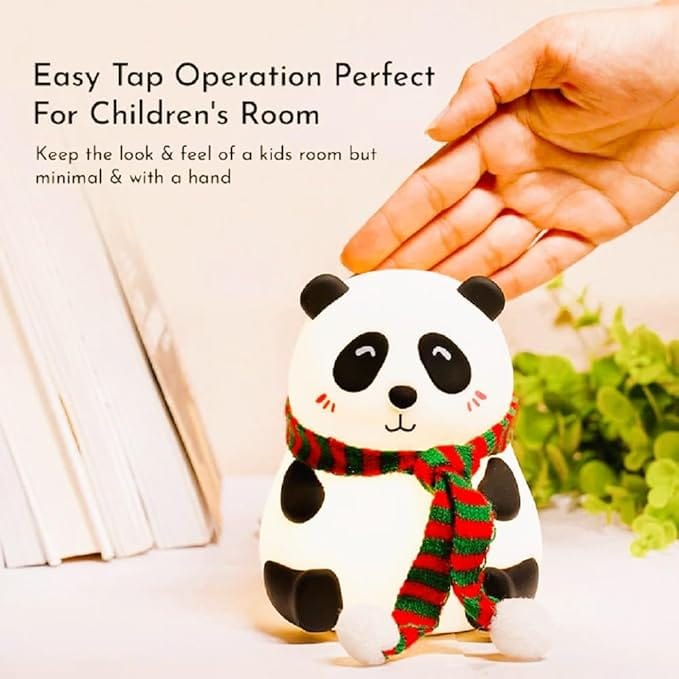 Night Lamp for Bedroom, Cute Panda Lamp, Night Lamp for Kids, LED Night Light for Kids