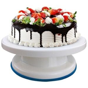 CAKE TURN TABLE, Cake Stand , Cake Tools Round Easy Rotate Turntable Revolving