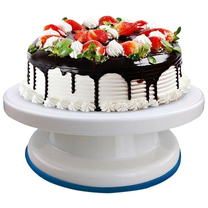 CAKE TURN TABLE, Cake Stand , Cake Tools Round Easy Rotate Turntable Revolving