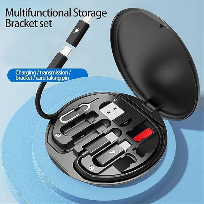 All in One 60W USB Fast Charging Travel Data Cable Set