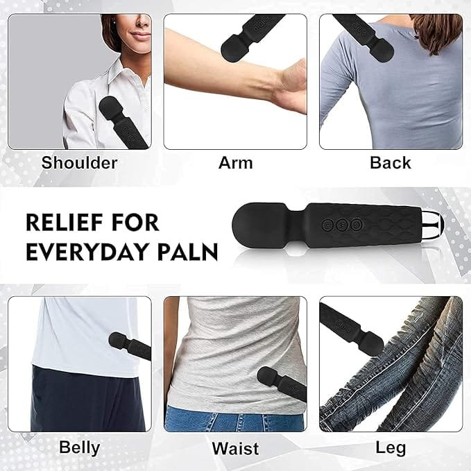 Rechargeable Personal Body Massager for Women & Men Rechargeable