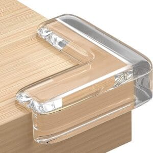 Silicon Corner Protector for Sharp Edges, Table Corners Edge Protector for Kids (Set of 4)