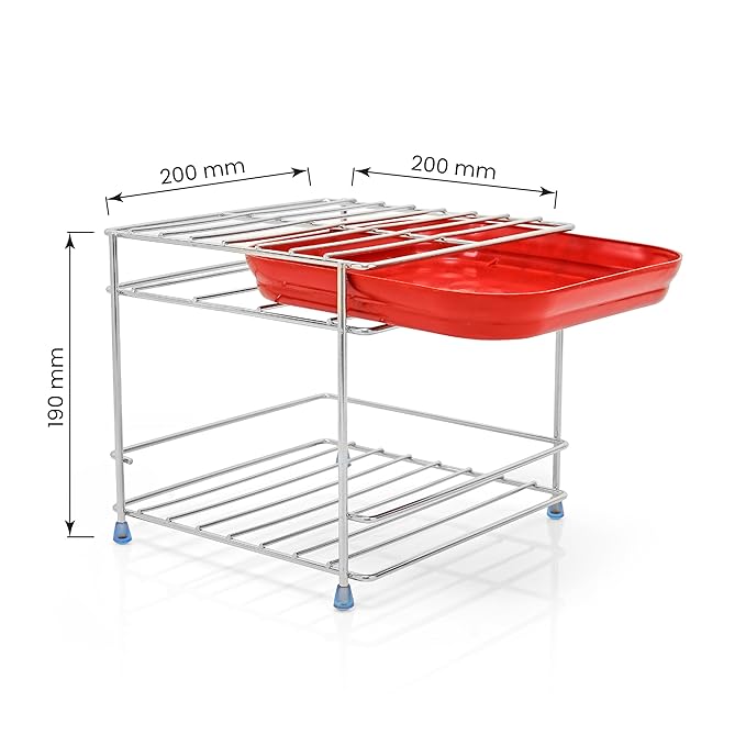 3 in 1 Stainless Steel Matka Stand for Water pot Stand for kitchen