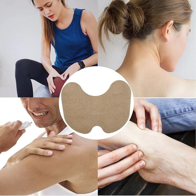 Herbal Knee Plaster Sticker Pain Relief and Inflammation Patches Joint Knee Relief Patches Kit Natural Wormwood Extract Sticker Knee Pain Relief Patches For Men Women