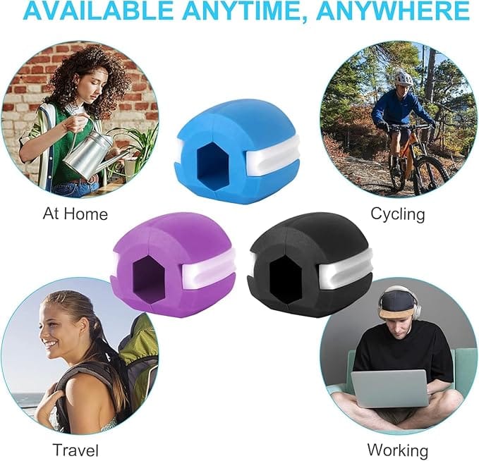 Jawline Exerciser Jaw Face And Neck Exerciser Jawline Exerciser Tool Men Slim and Tone