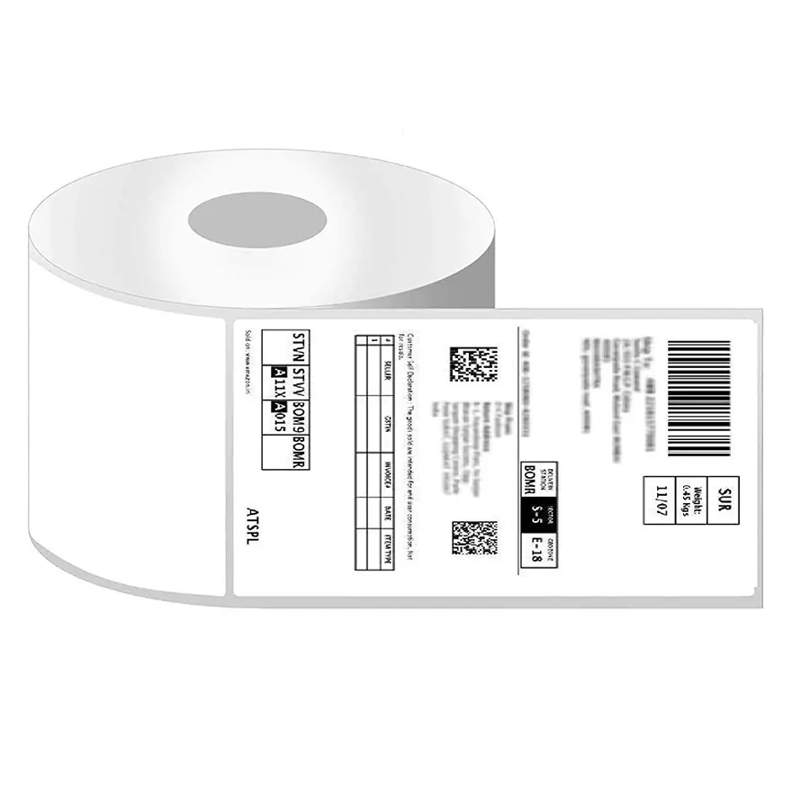 4"x6" Direct Thermal Barcode Shipping Label/Stickers Roll Compatible with TSC, Roll, Zebra Printers Permanent Adhesive,420 Labels/Roll E-Commerce Order Processing Packaging (420 Labels/Roll)