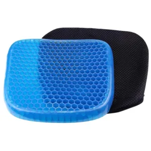 Egg Sitter Seat Cushion with Non-Slip Cover Breathable Honeycomb Design Absorbs Pressure Points