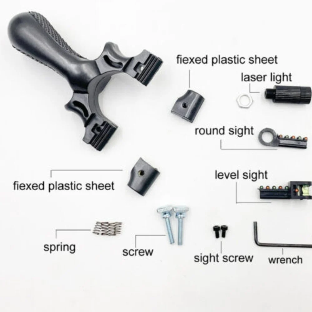 Sling Shot with Rubber Band Laser Guided Slingshot Gulel Toy