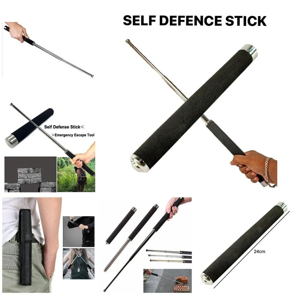 Self Defence Stick Rod Foldable ,Self Defence Steel Rod,Foldable Rod