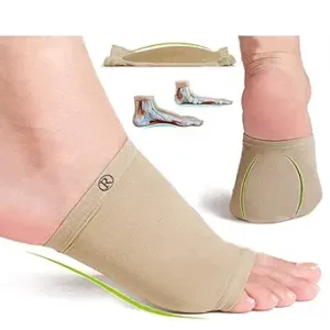 Arch Support Sock With Comfort Gel Pad, Arch Brace for Flat Feet Support Foot Support
