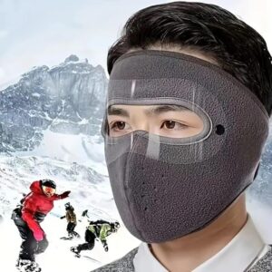 Unisex Face Mask Windproof Full Face Mask Anti Fog Removable Eye Protection Screen Summer Keep Warm Cycling Mask Motorcycle Mask for Women and Men